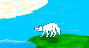 Icey-My new wolf OC