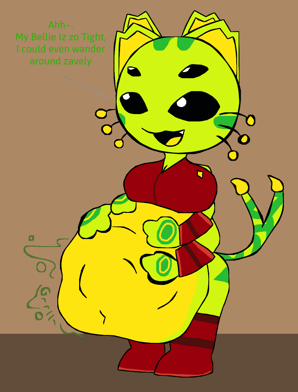 Gnarpy Belly by TheRayzWizzer on DeviantArt