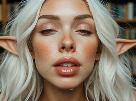 Elara's Teasing Mouth
