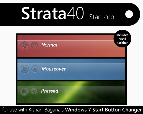 Strata40 windows 7 start orb