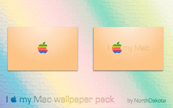 I love my Mac Wallpack