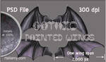 Gothic Wings by Rach-Resources
