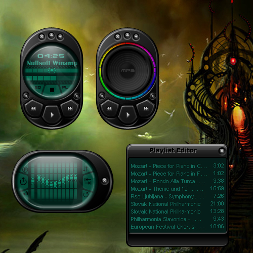 BDR - Winamp 5 skin