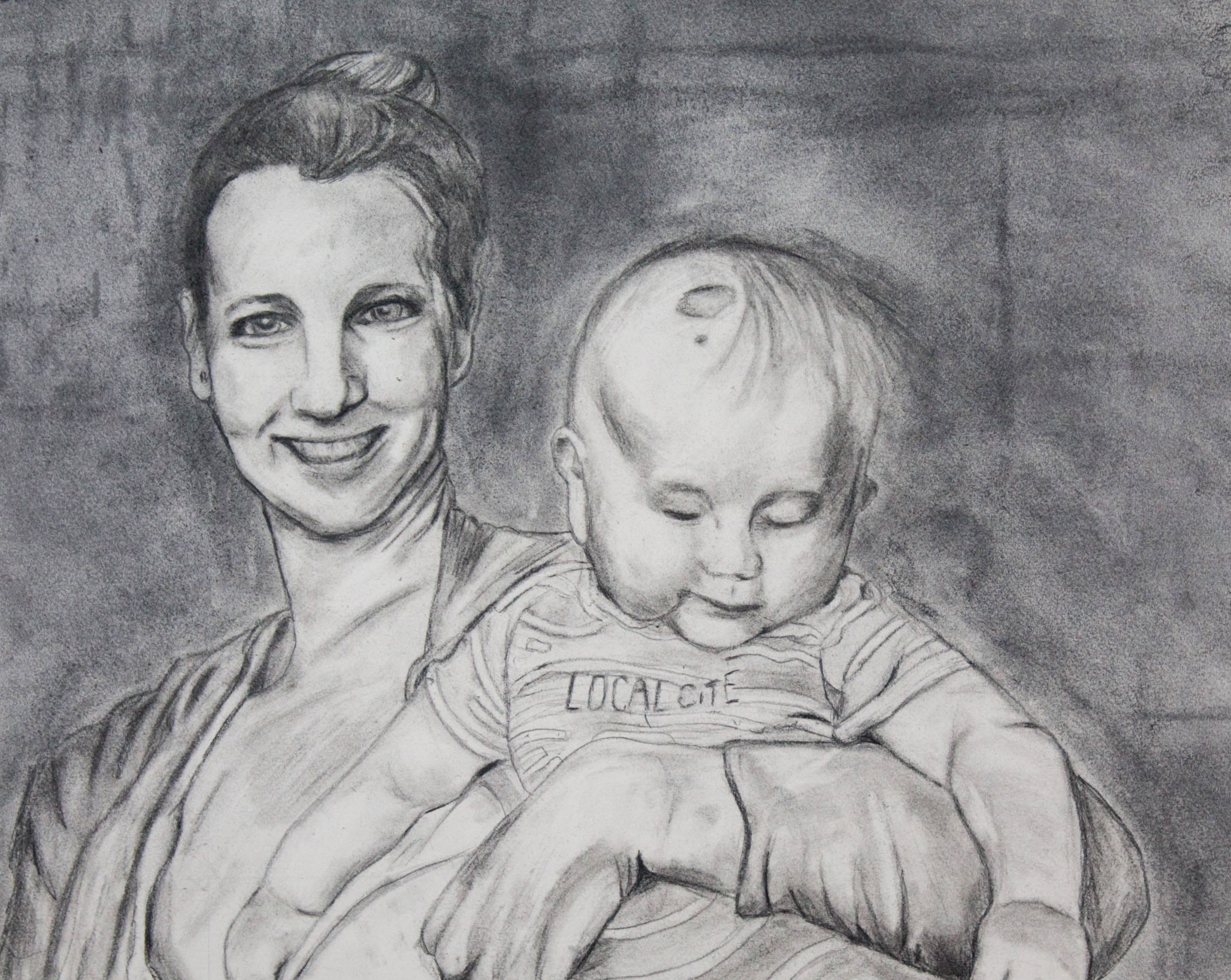 Mom and Baby:  Drawing Project
