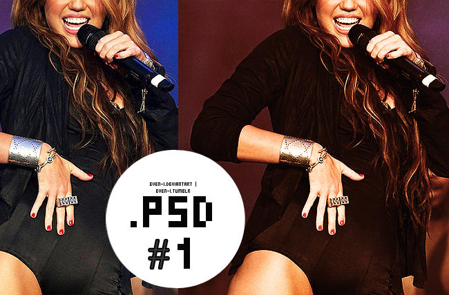 PSD - Miley Cyrus by even-i on DeviantArt