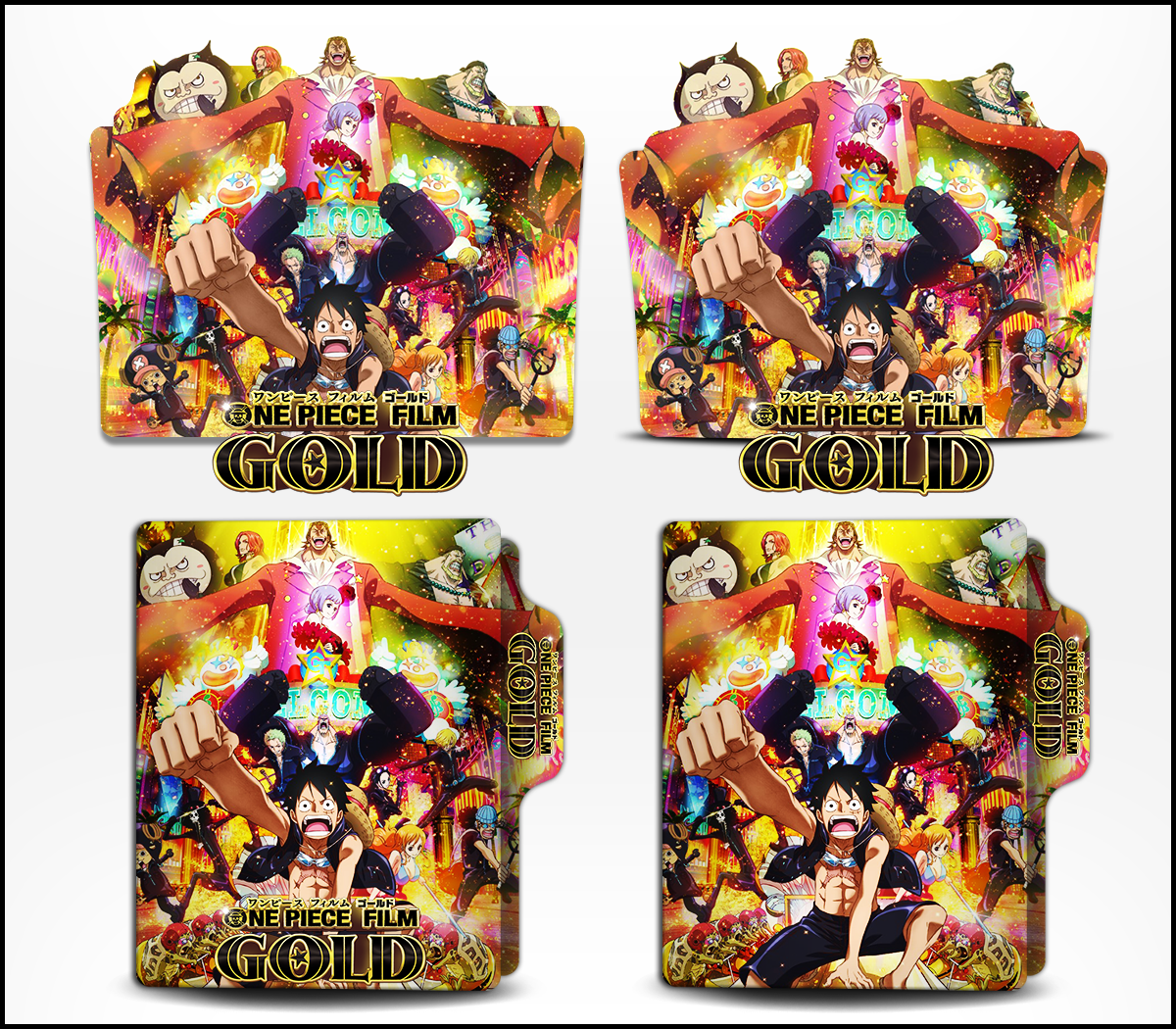 One Piece Film Gold Folder Icon By Aqib97 On Deviantart