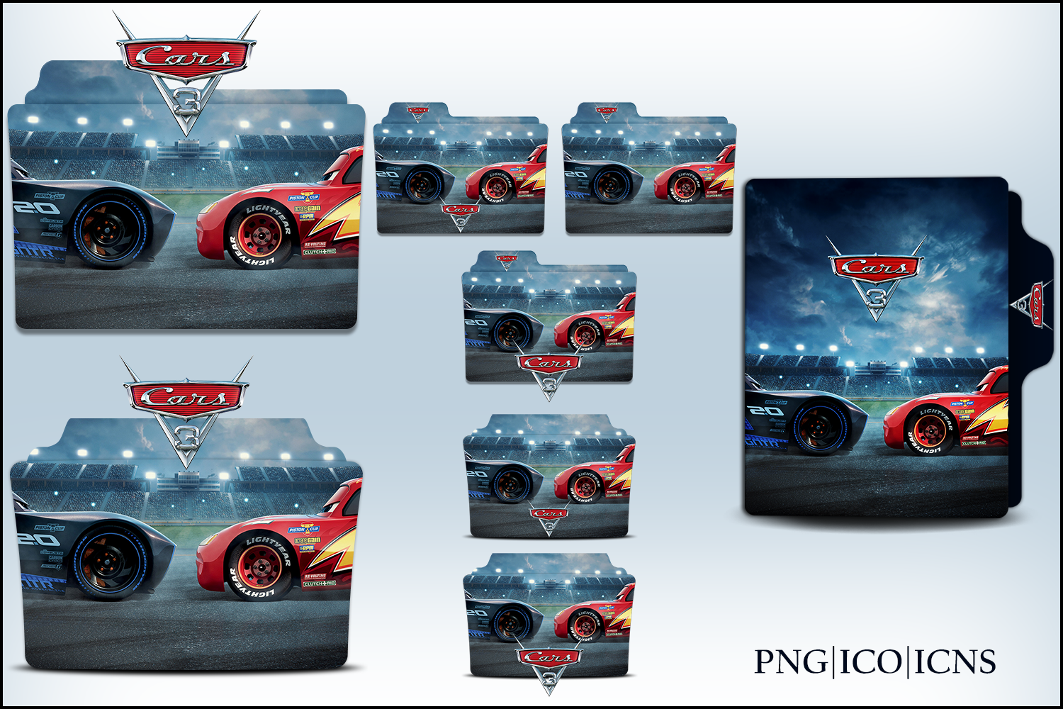 Cars 3 Folder Icon_V1 by Aqib97 on DeviantArt