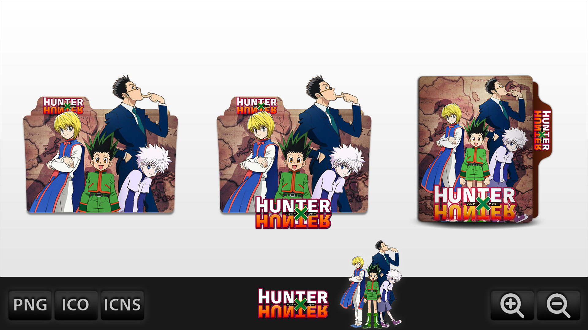 Hunter x Hunter (2011) Anime Folder Icons by AckermanOP on DeviantArt