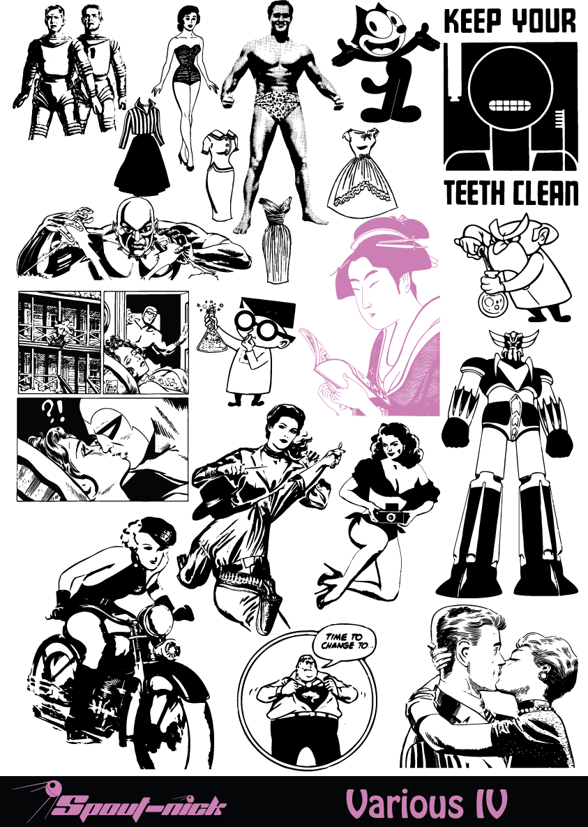 Various (4) by Spout-Nick