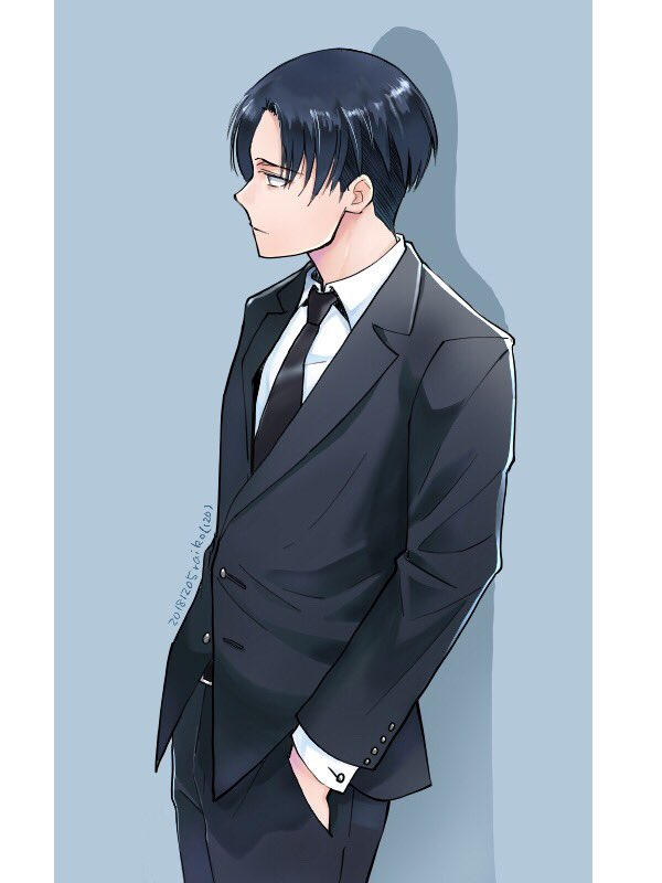 Quotidian Businessman Levi Reader Modern AU by StilemaWillow on DeviantArt