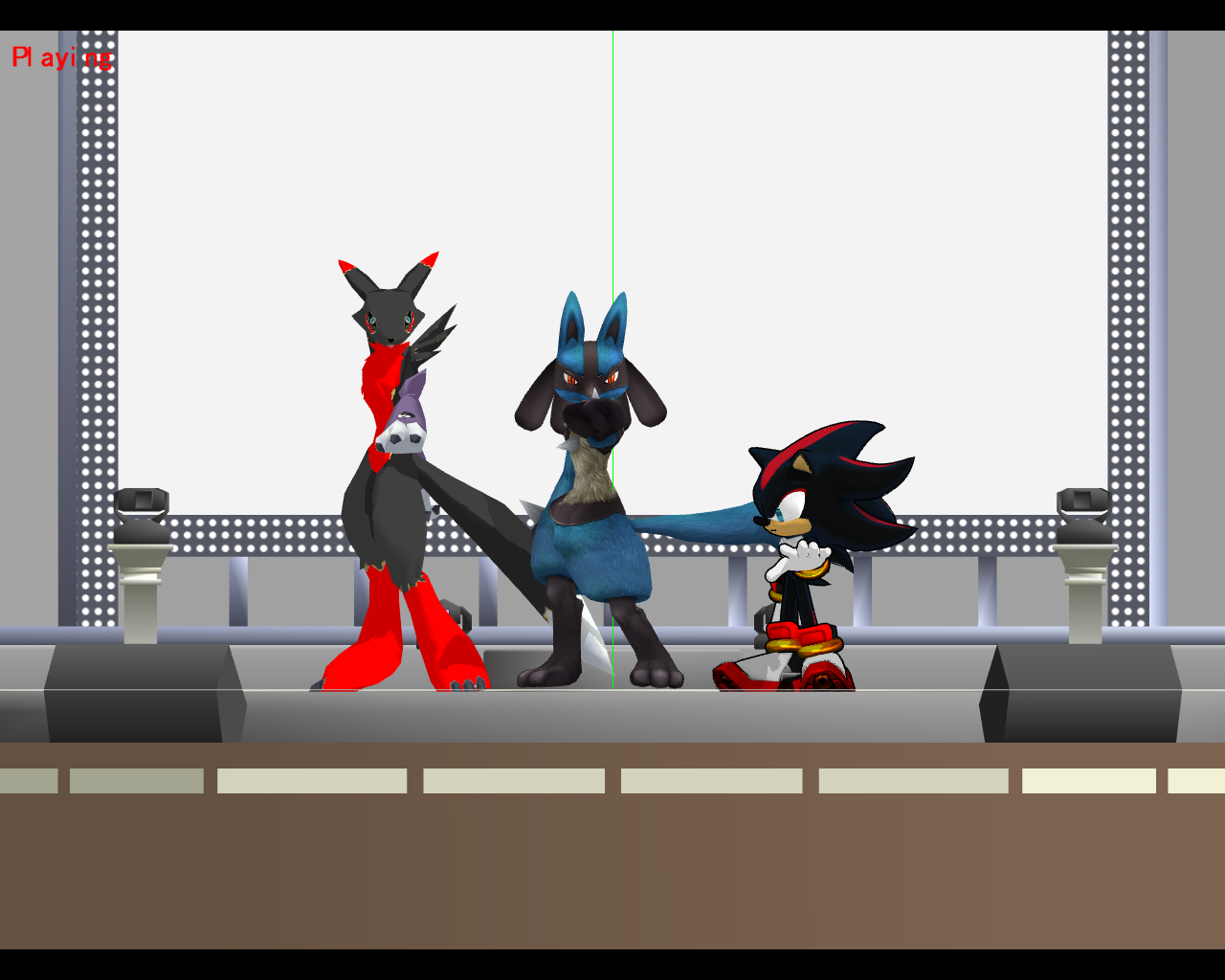 :double gift: Ling, Luca and Shadow {3D SWF WIP}