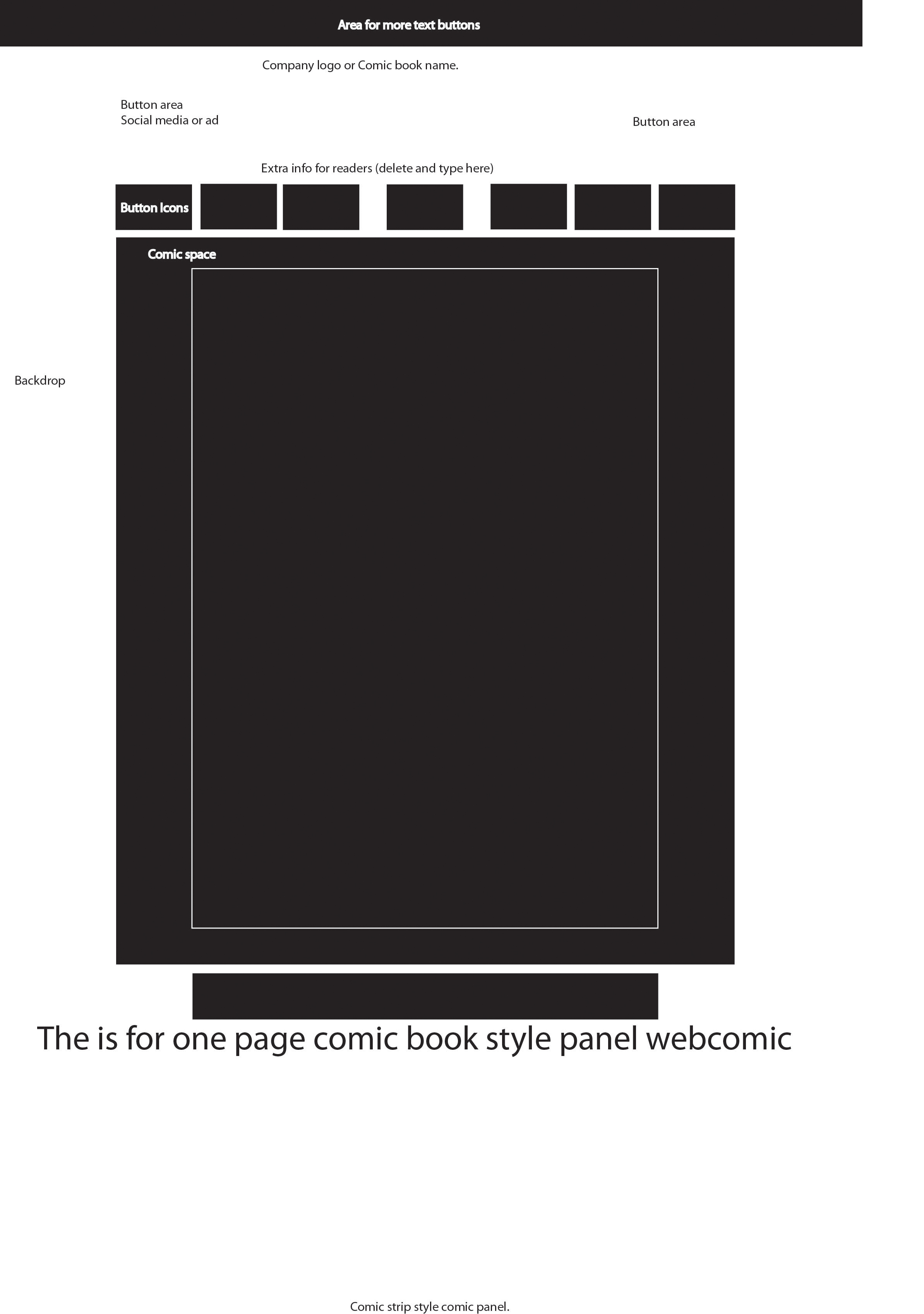 Web comic Template