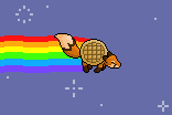 Nyan Waffle Fox