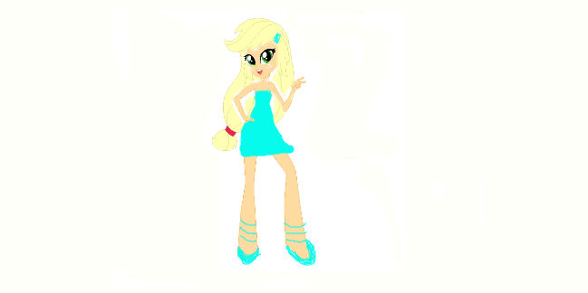 Equestria Girls: Applejack by Simba001 on DeviantArt