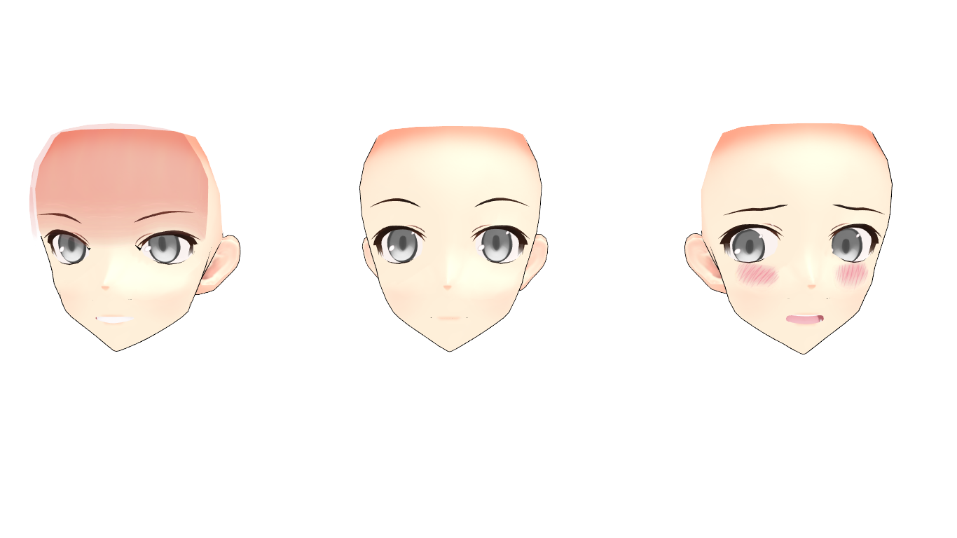 [MMD] Face Merge (DOWNLOAD) by 0AfraidofMonsters0 on DeviantArt