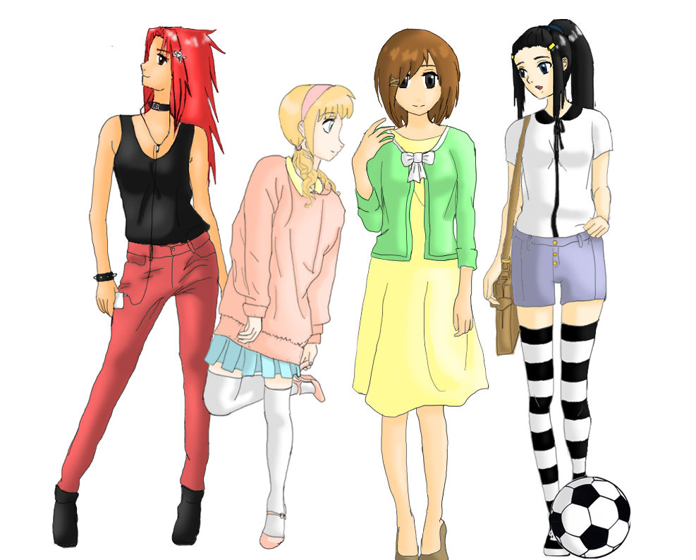 Girls Day Out by itasaku4llenstar on DeviantArt