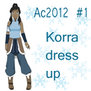 AC2012#1 : Korra dress up