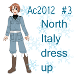 AC2012#3 Hetalia North Italy dress up