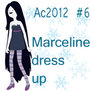 AC2012#6 Marceline dress up