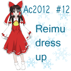 AC2012#12 Reimu dress up