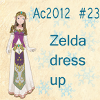 AC2012#23 Princess Zelda dress up