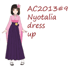 AC2013#9 Nyotalia dress up