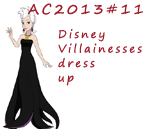 AC2013#11 Disney Villainesses dress up