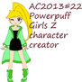 AC2013#23 Powerpuff Girls Z character creator