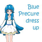Blue Precure dress up