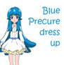 Blue Precure dress up