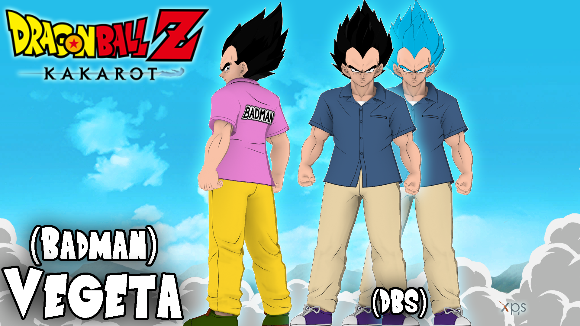 DBZ (Kakarot)- Vegeta (Badman) by Silverado117 on DeviantArt