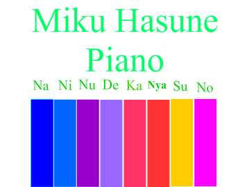 Miku Piano -Flash- WIP