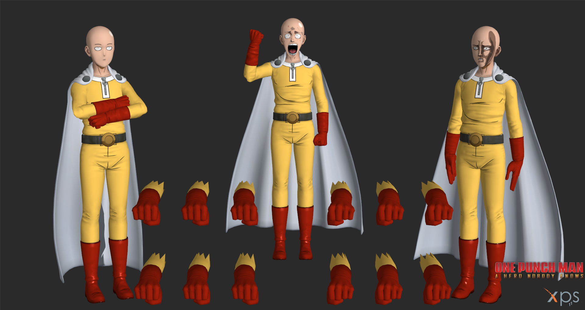 onepunchman #saitama #opm #edit #3d