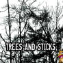 PS Brushes: Trees and Sticks