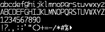 Megaman Zero dialog font