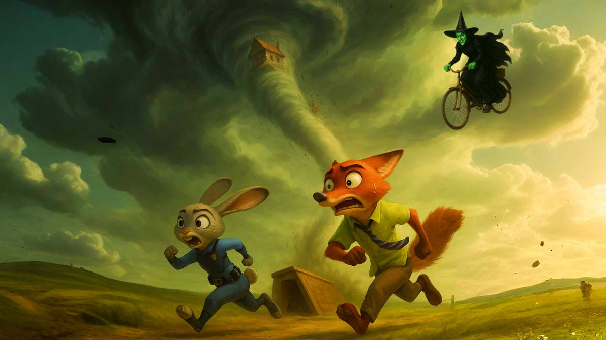 Zootopia Rocker Zootopia Goes to Oz - Music Video (2) By RJW by RJW222444888999 on ...