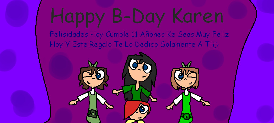 Happy B-Day Kareeeeeeeeeen!!!