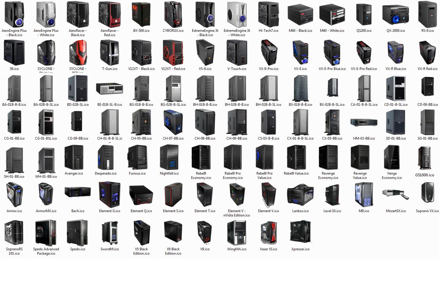 Cases Icons :H2 Pack: