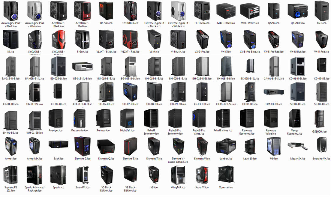 Cases Icons :H2 Pack: by ProIcons on DeviantArt