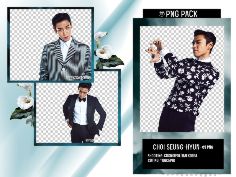 Bigbang - Choi Seung-hyun (T.O.P) PNG Pack