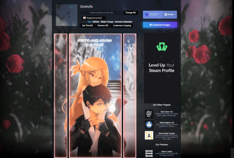Steam Artwork Design Kirito And Asuna Animated By Rsundriyak On Deviantart
