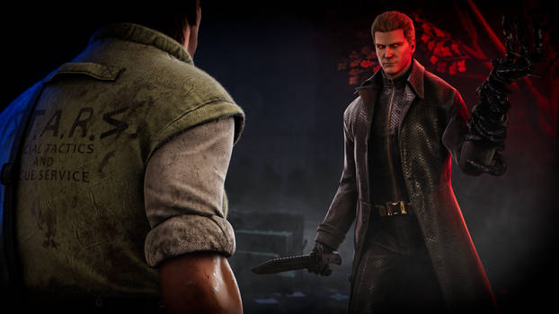 Wesker and Chris Redfield - Dead By Daylight
