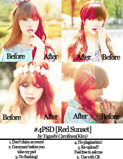 #4 PSD [Red Sunset]