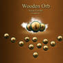 Free Wooden Orb Social icons