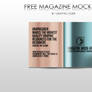 Free Magazine Mock-up