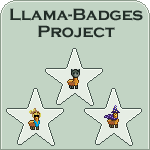 Llama badges Project closed