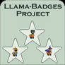 Llama badges Project closed