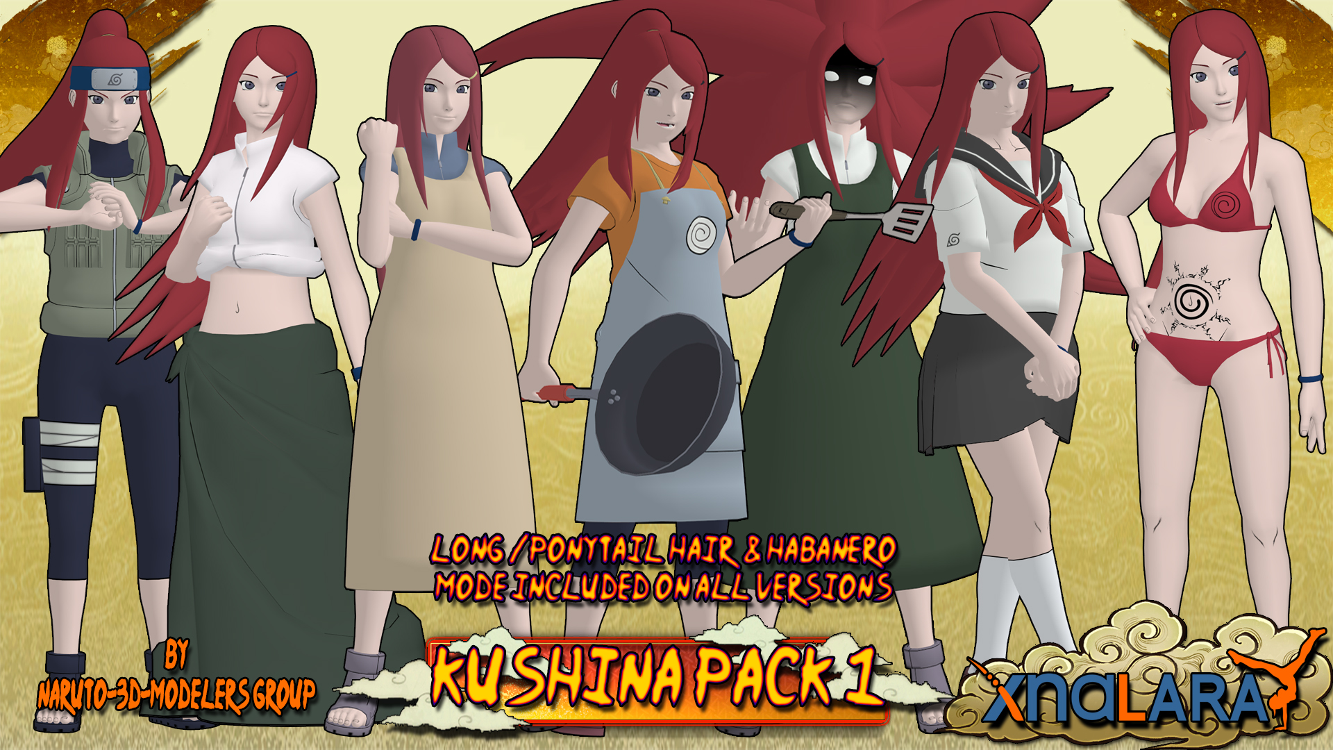 Naruto - Kushina Pack 1