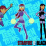 Teen Titans Pack1: Starfire and Blackfire FOR XPS