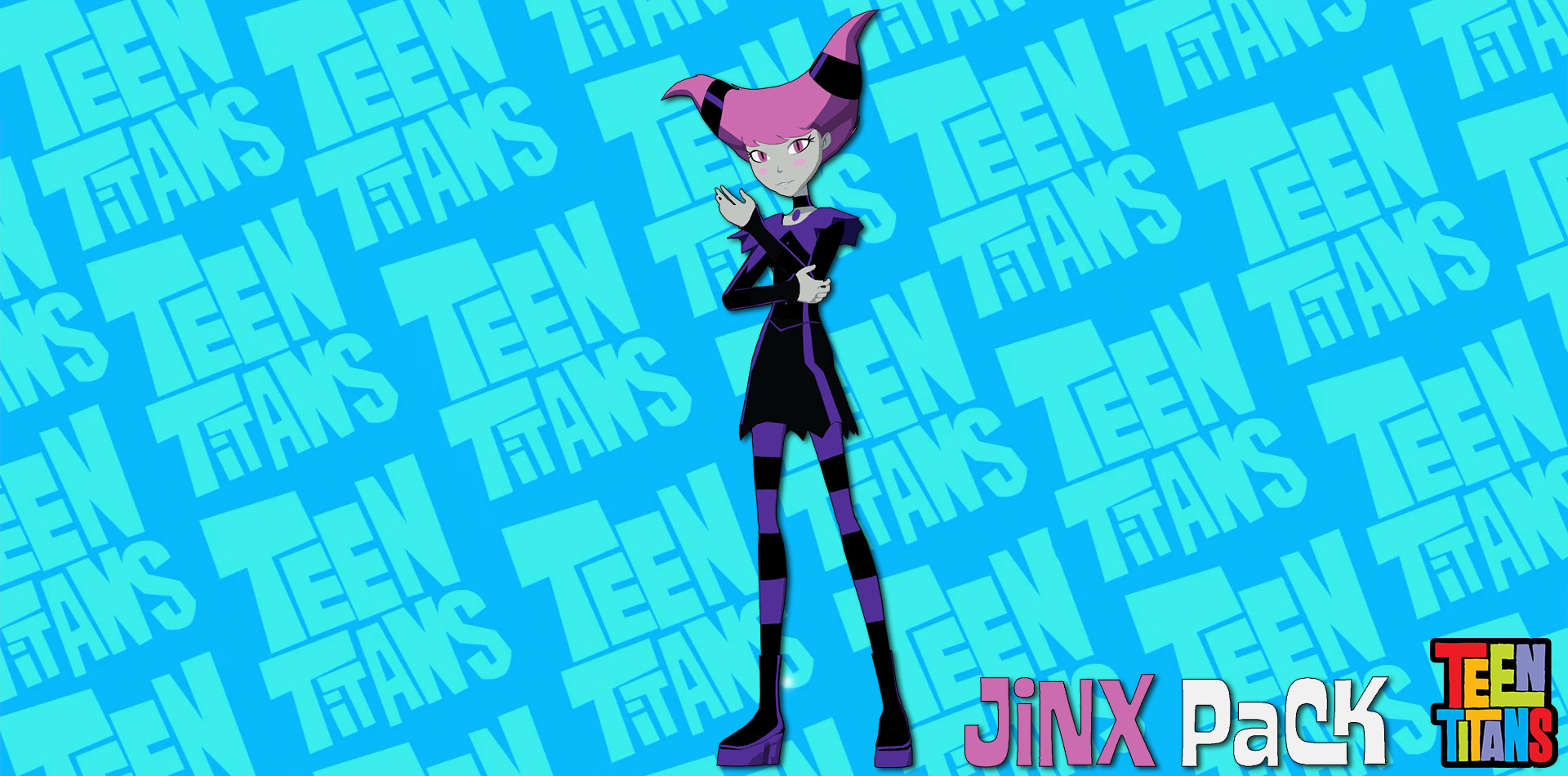 Teen Titans Pack 3 Jinx For Xps By Asideofchidori On Deviantart